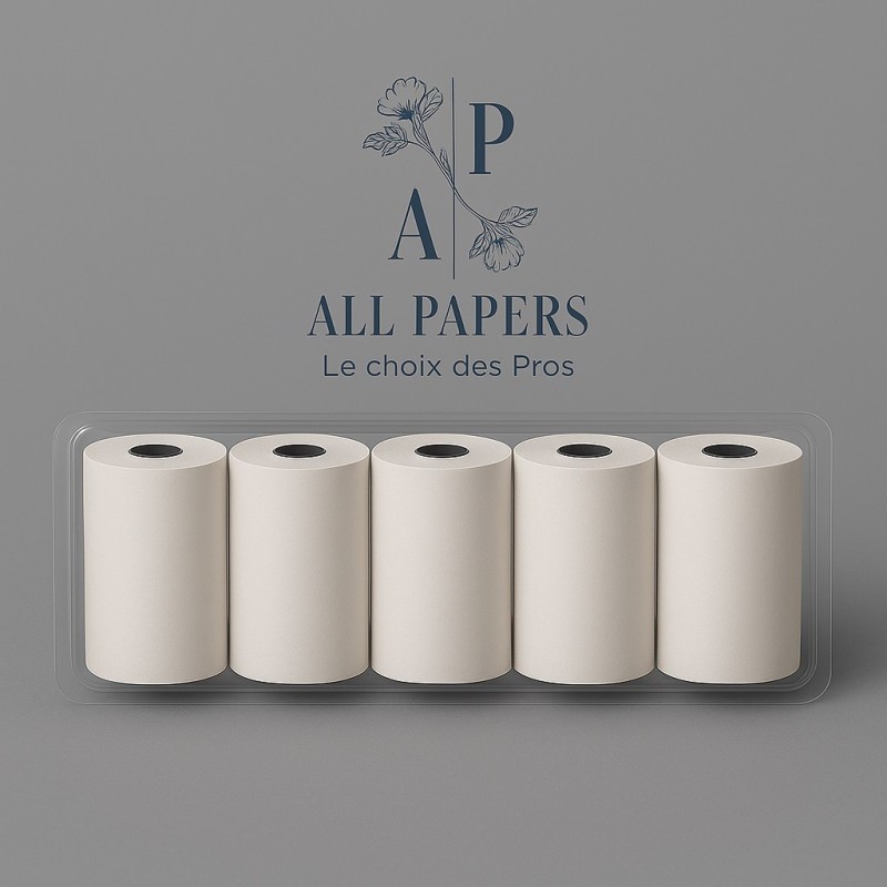 Image d'un blister de 5 rouleaux pour TPE 57x40x12 48g
