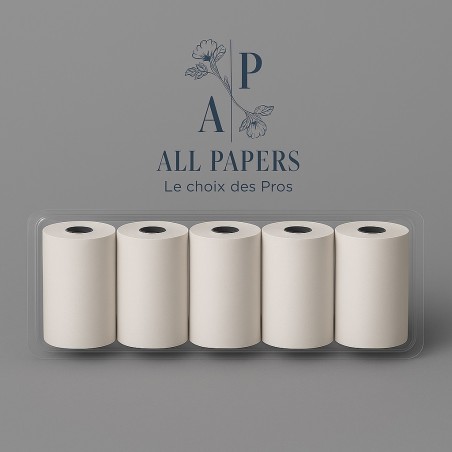 Image d'un blister de 5 rouleaux pour TPE 57x40x12 48g