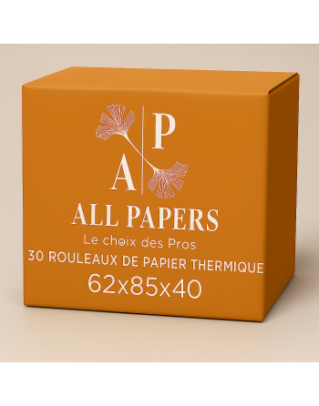 Emballage rouleaux thermiques 62x85x40