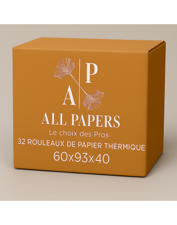 Emballage rouleaux thermiques 60x93x40