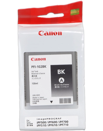 Canon PFI-102bk Noir