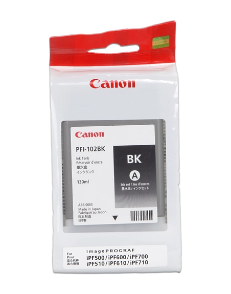 Canon PFI-102bk Noir
