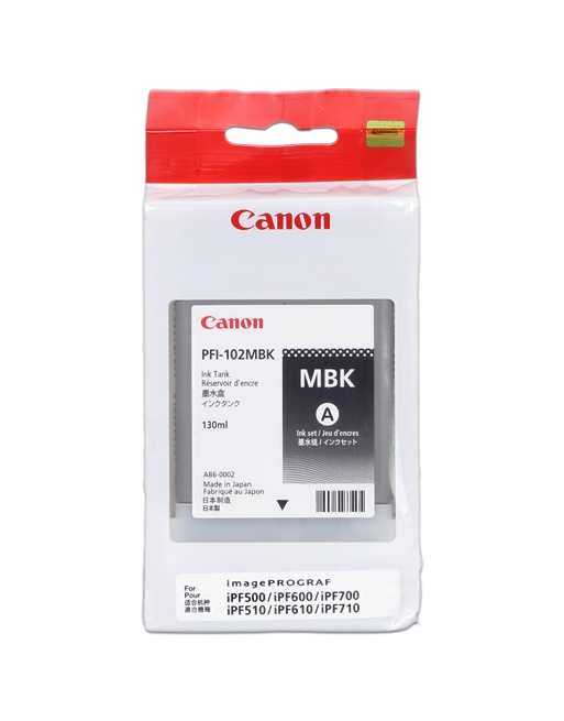 Canon PFI-102mbk Noir