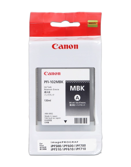 Canon PFI-102mbk Noir