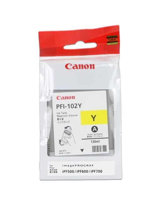 Canon PFI-102Y JAUNE