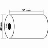 Schéma indiquant les dimensions d'un rouleau TPE de 57x40x12