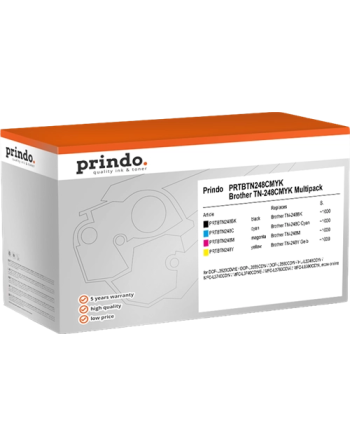 Toner multipack compatible TN248CMYK