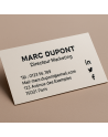 Carte de visite Vernis 3D recto