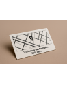 Carte de visite Vernis 3D verso