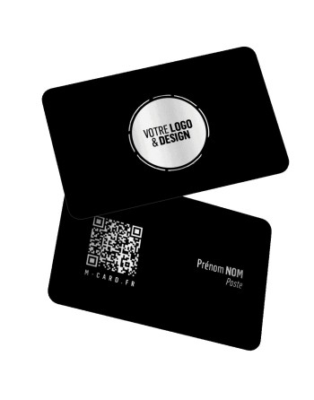 Carte Noire impression OR ou ARGENT
