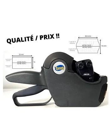 Etiqueteuse speedy 26x16