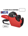 Étiqueteuse Jolly 22x12mm - 1 ligne - 8 chiffres | Pistolet d’étiquetage compact