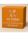 Carton d'emballage rouleaux thermiques 62x85x40 par 20