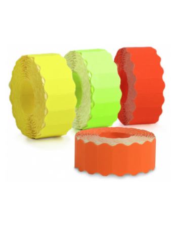 etiquettes-26x12mm-fluo-orange-jaune-vert-rouge universelle