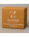 Carton d'emballage de 50 rouleaux pour caisse et balance 60x63x12