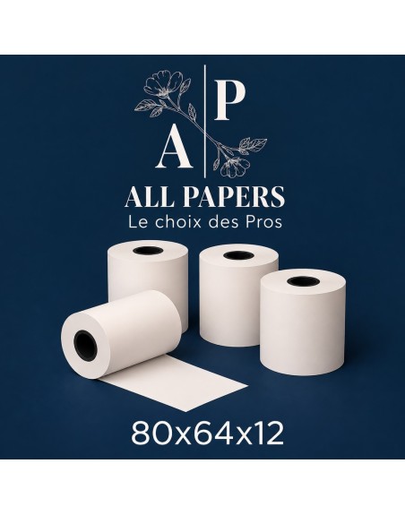 Rouleaux Caisse et balance 80x64x12 sans BPA – Fabrication Europe
