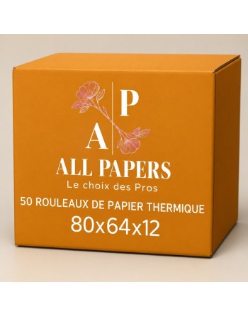 Rouleaux Caisse et balance 80x64x12 sans BPA – Fabrication Europe