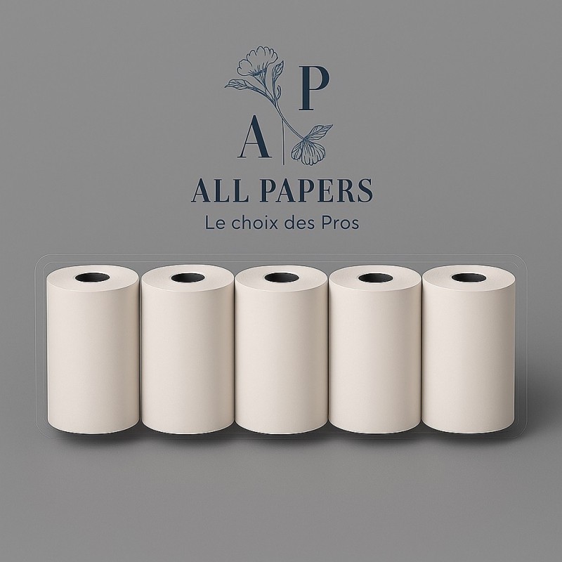Image d'un blister de 5 rouleaux pour TPE 57x40x12 55g