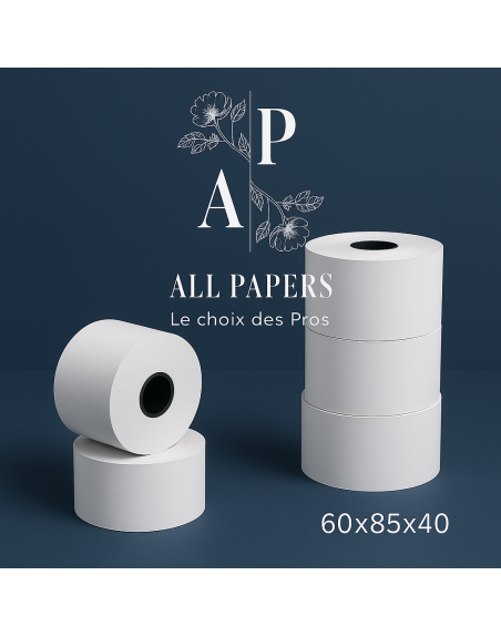 Rouleaux thermiques 60x85x40 avec logo all papers